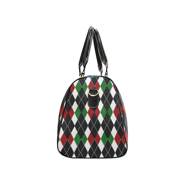 A Queen Knows her Worth Afrocentric Overnight/Weekender Travel Bag, Carry on