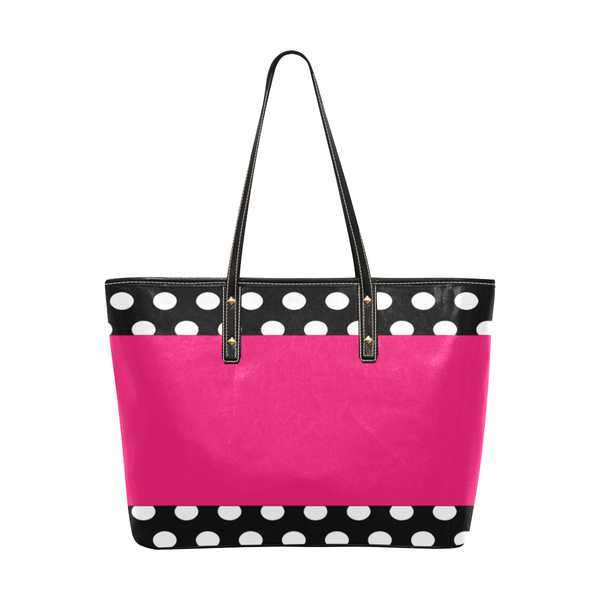 She's So Classy Afrocentric Tote Bag, Large Faux Leather Tote