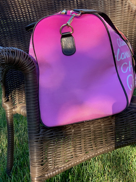 Fancy Rose Sun-Kissed Melanin Queen Afrocentric Travel Bag