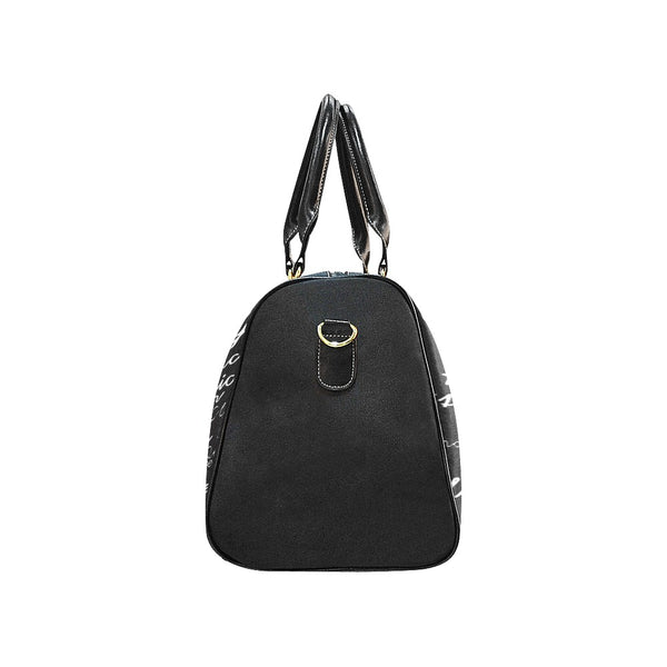 Royalty is She Afrocentric Travel Bag, Melanin Queen Bag, Waterproof Weekender Duffel Bag