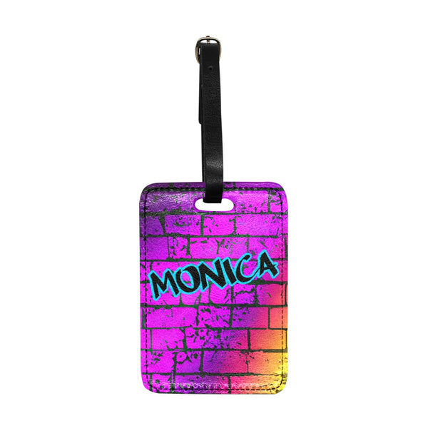 Fly Girl Vibes Large Travel Bag with Personalized Luggage Tag, Weekender Duffel Bag
